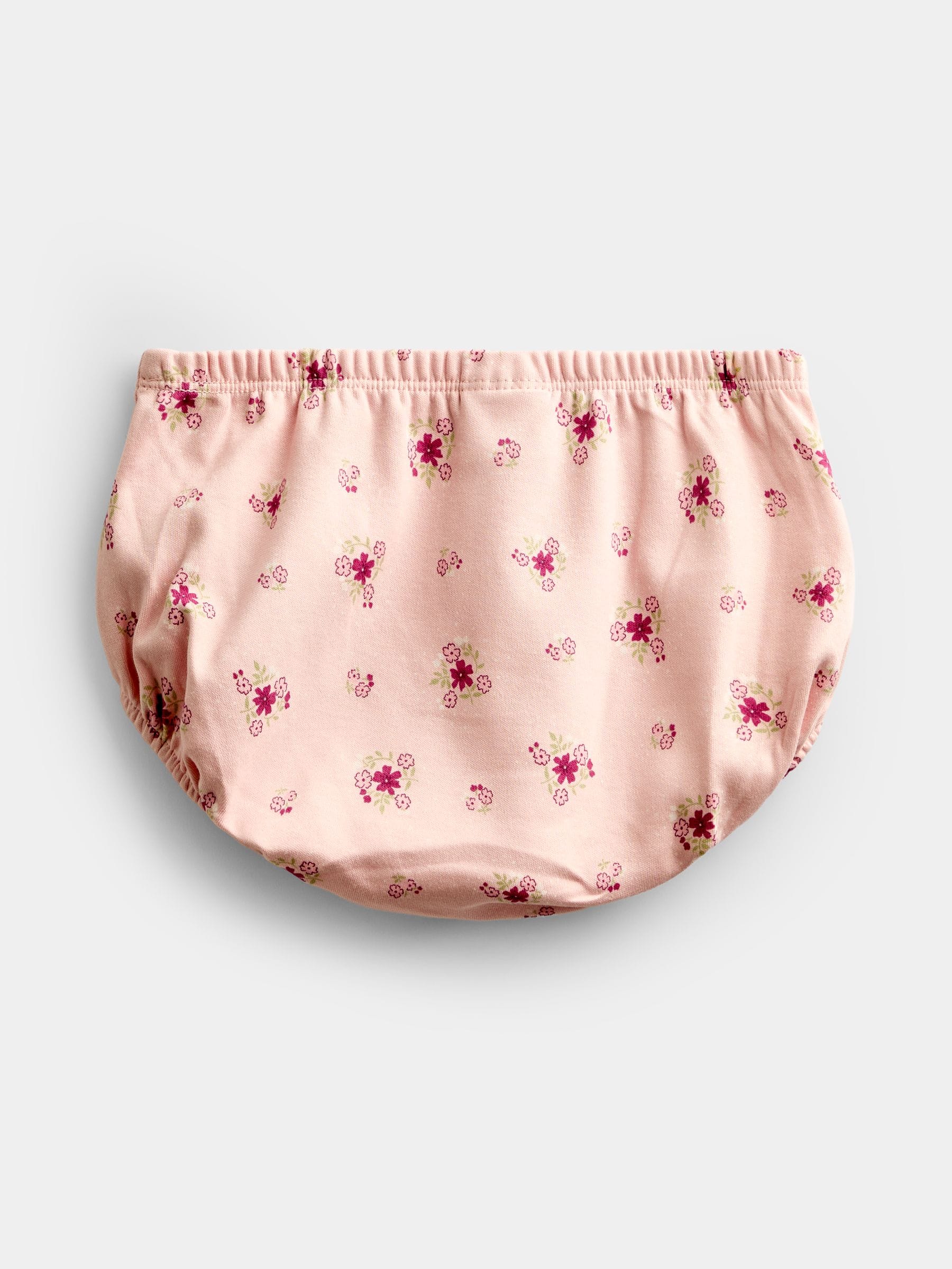 Dsiney Kidz - JoJo Maman Bébé Pink Ditsy Floral Smocked Baby Dress Set image 5