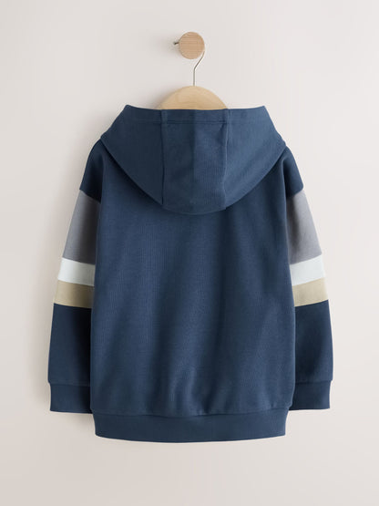 Dsiney Kidz - Blue Colourblock Hoodie (3-16yrs) image 2