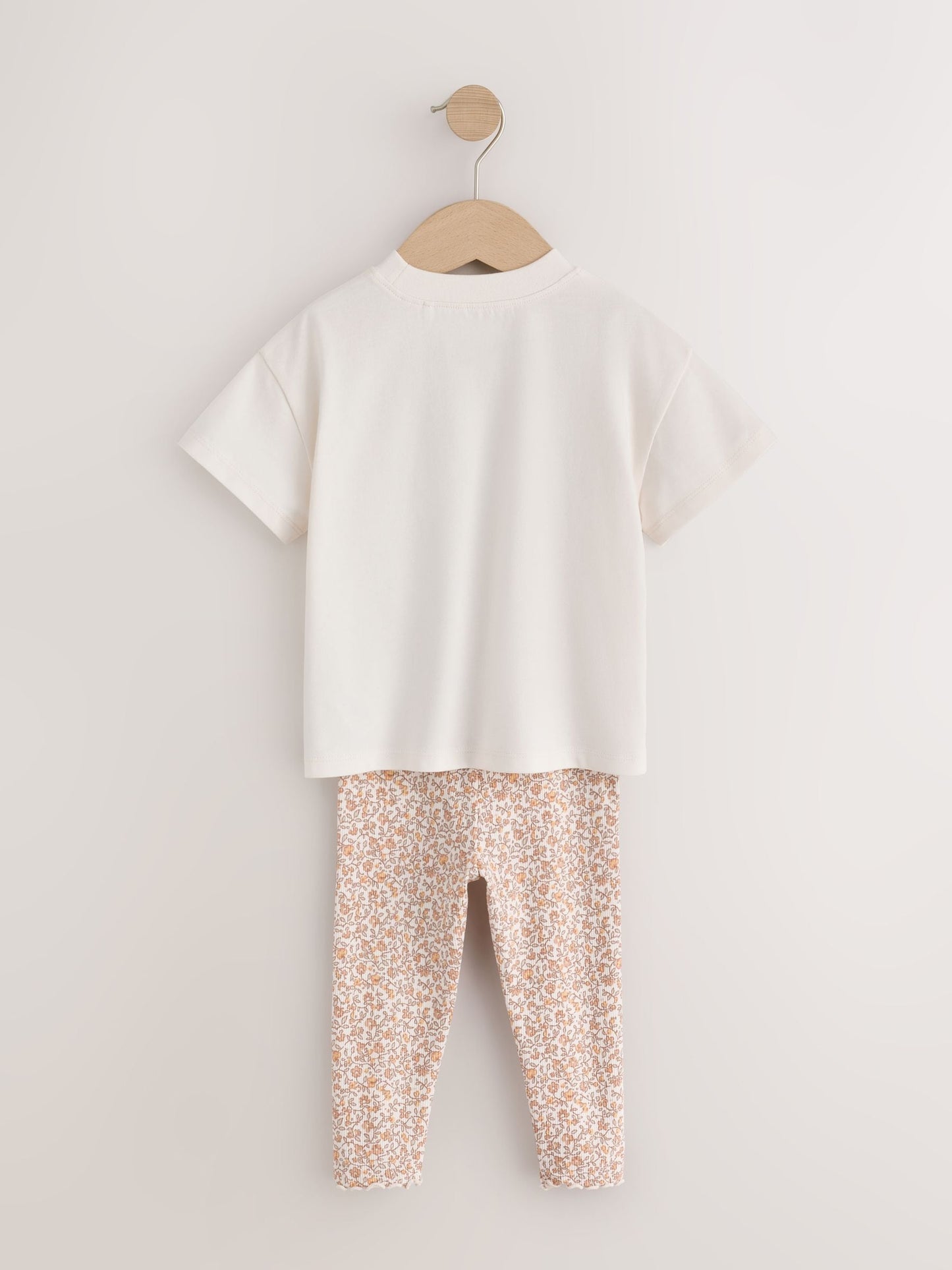 Dsiney Kidz - Neutral Bunny Short Sleeve T-Shirt and Leggings Set 4 Piece (3mths-7yrs) image 4