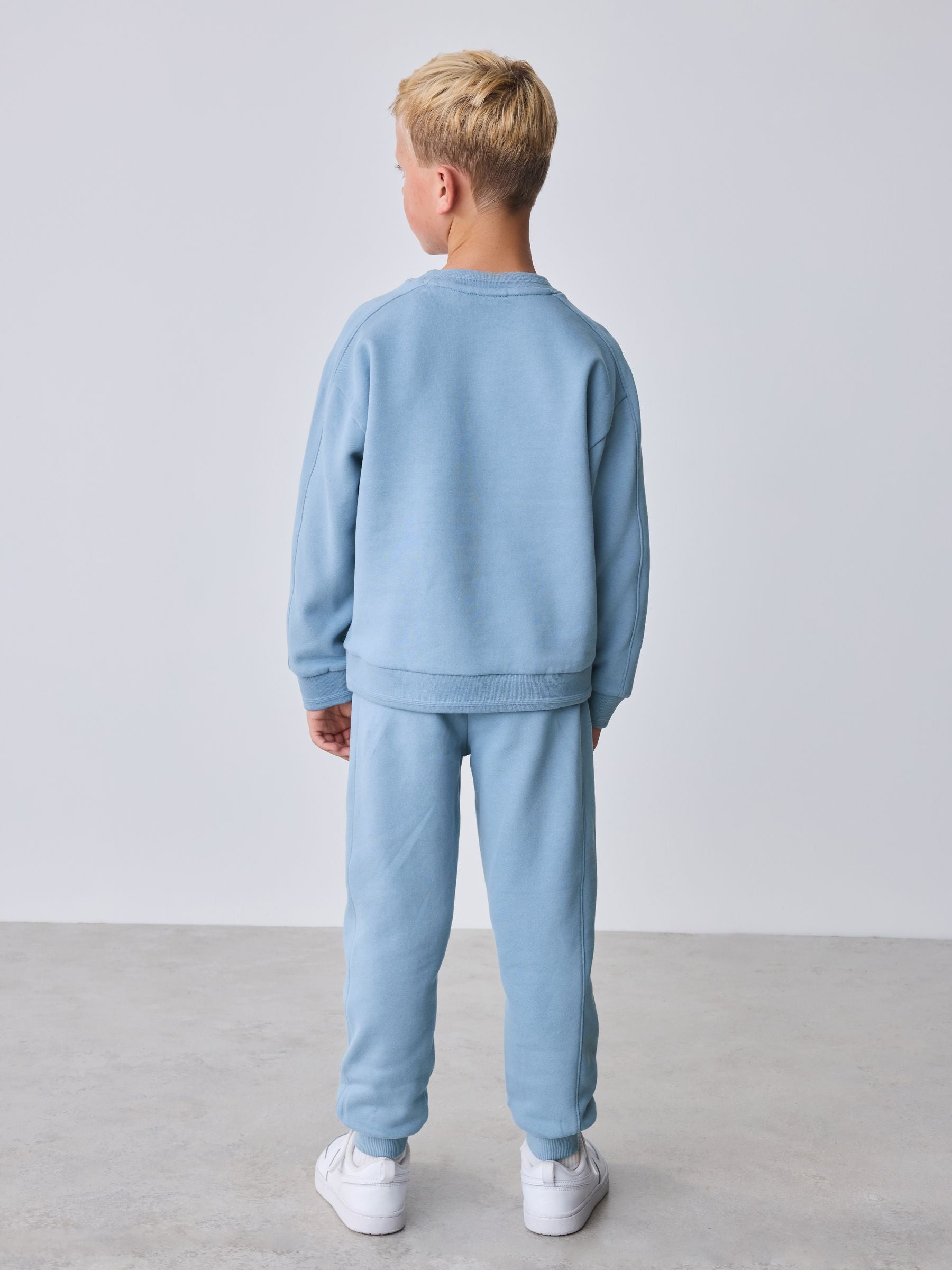 Baker by Ted Baker Mid Blue Sweatshirt and Joggers Set image 4