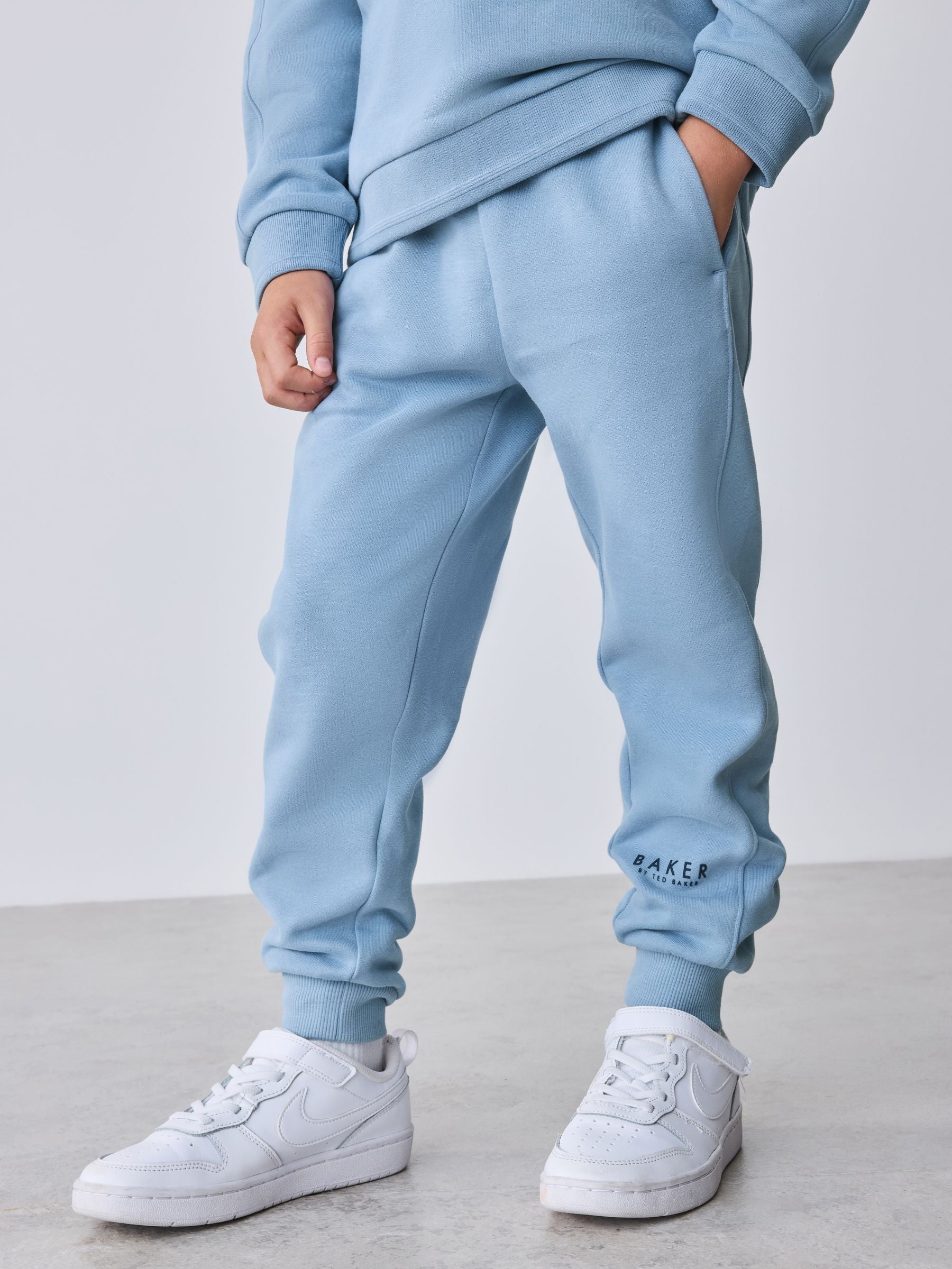 Baker by Ted Baker Mid Blue Sweatshirt and Joggers Set image 6