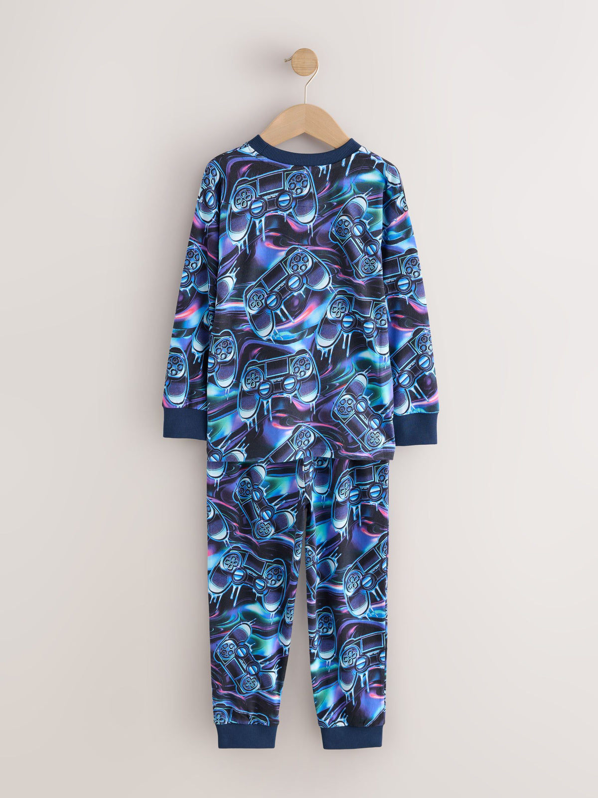 Multi Gamer Joggers Pyjama Set (3-16yrs) - image 6