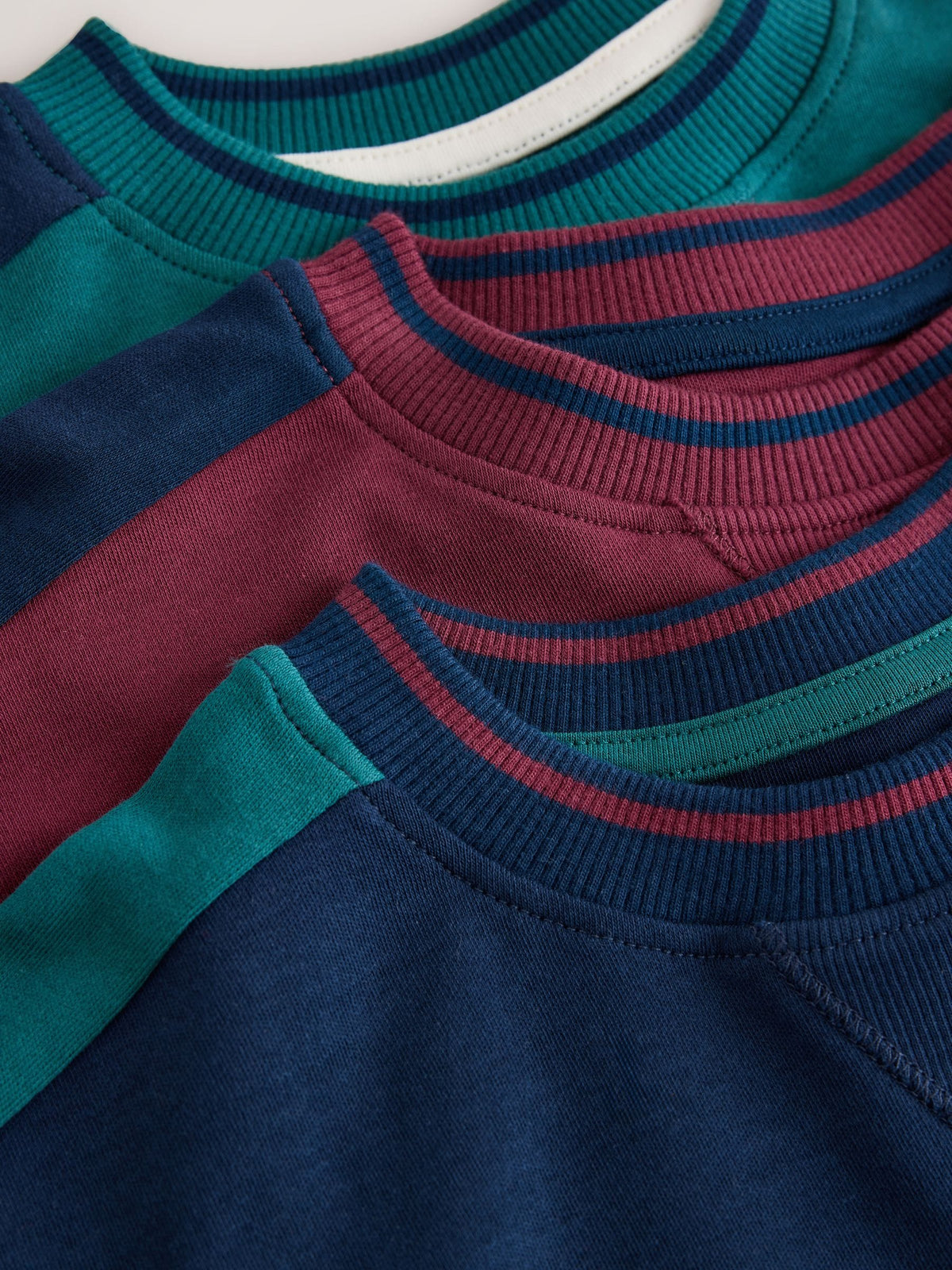 Green/Blue/Red Side Stripe Short Sleeve Jogger Pyjamas 3 Pack (3-16yrs) - image 10