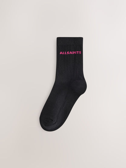 smALLSAINTS Leopard Multi Logo Socks 3 Pack - image 2