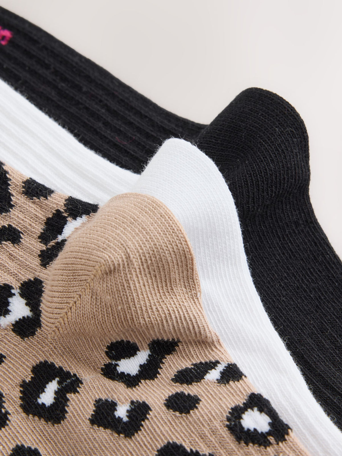smALLSAINTS Leopard Multi Logo Socks 3 Pack - image 6
