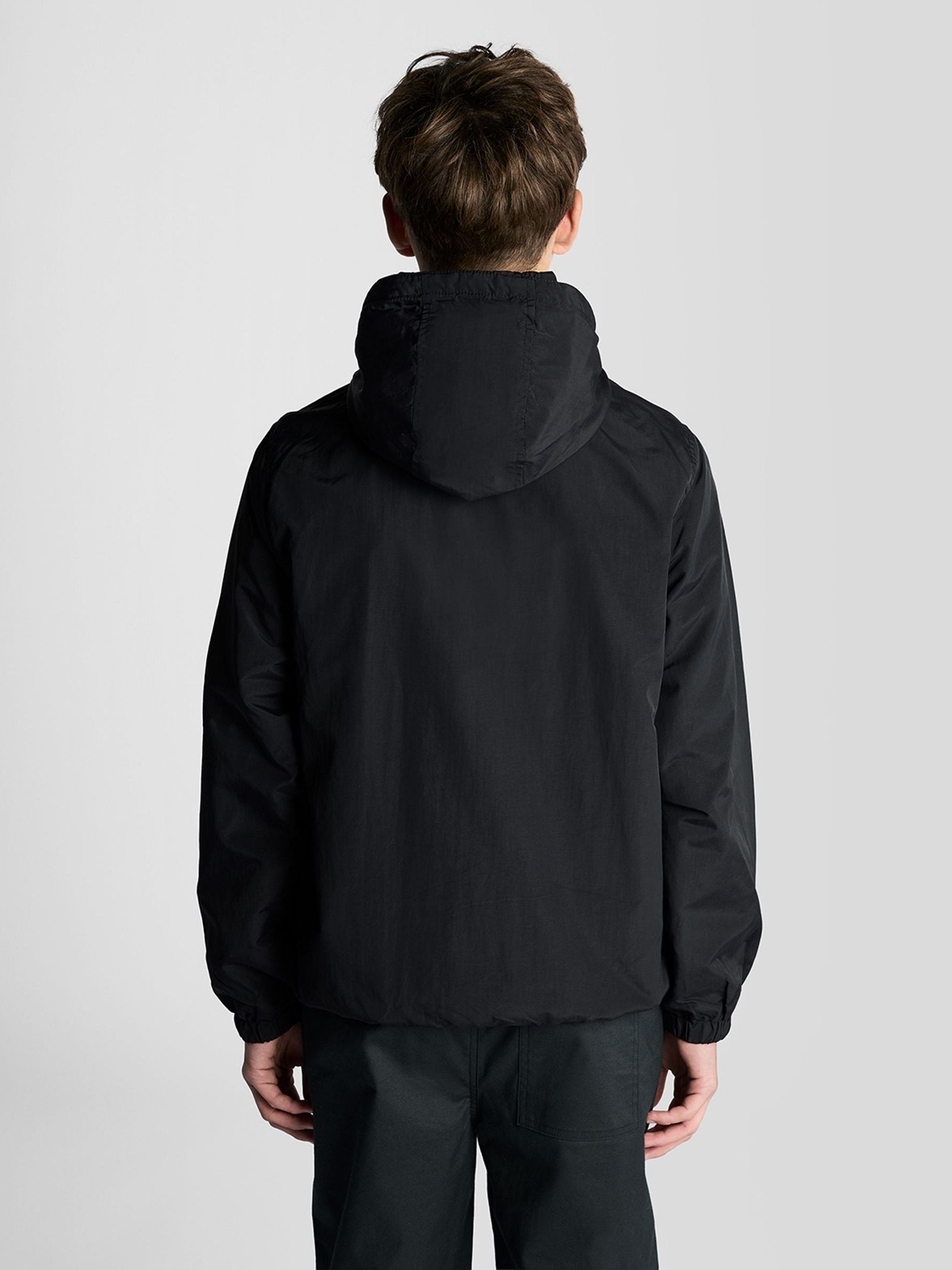 Dsiney Kidz - Lyle & Scott Black Zip Through Hooded Jacket image 2