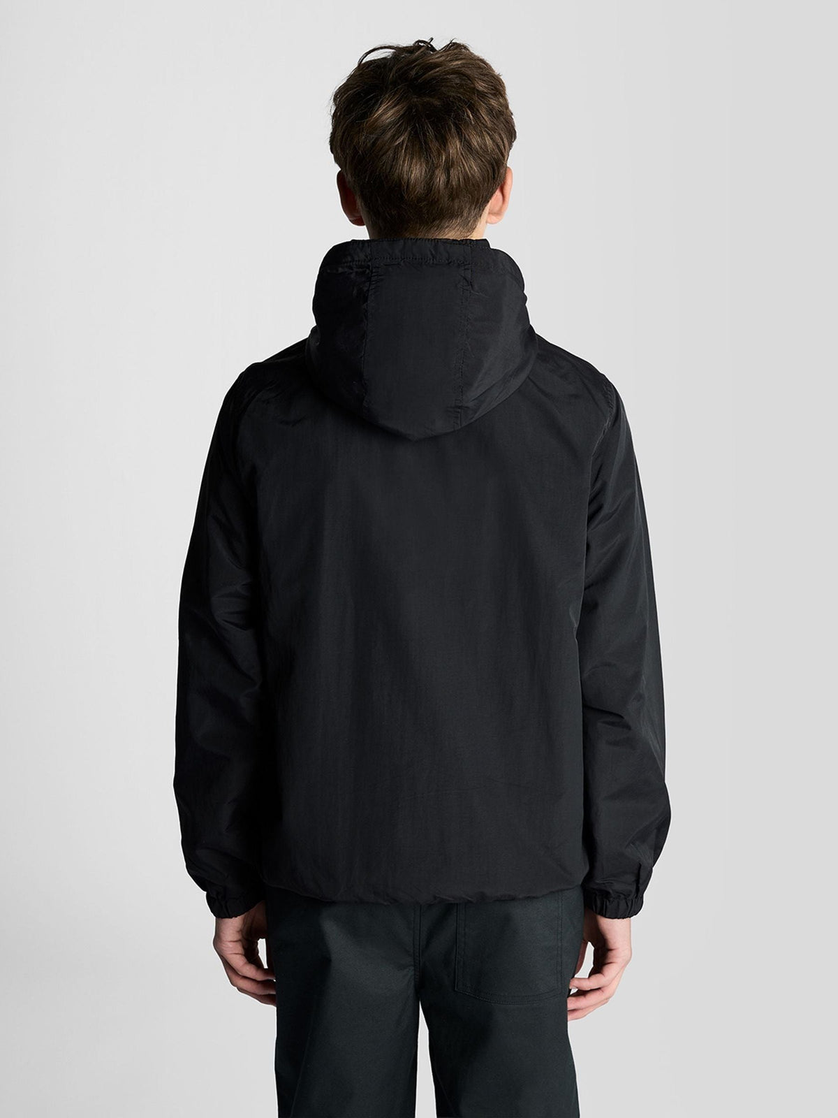 Dsiney Kidz - Lyle & Scott Black Zip Through Hooded Jacket image 2