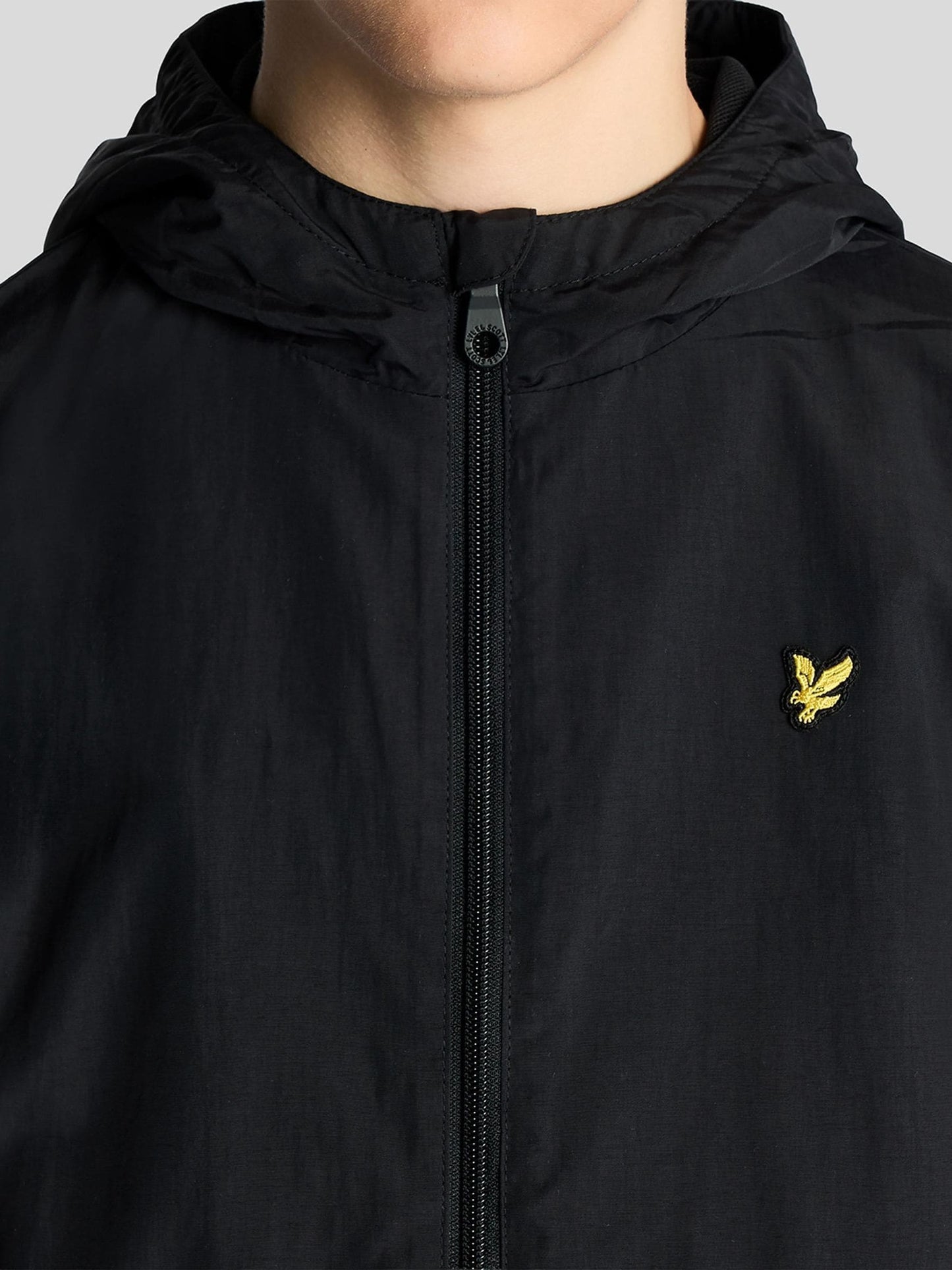 Dsiney Kidz - Lyle & Scott Black Zip Through Hooded Jacket image 4