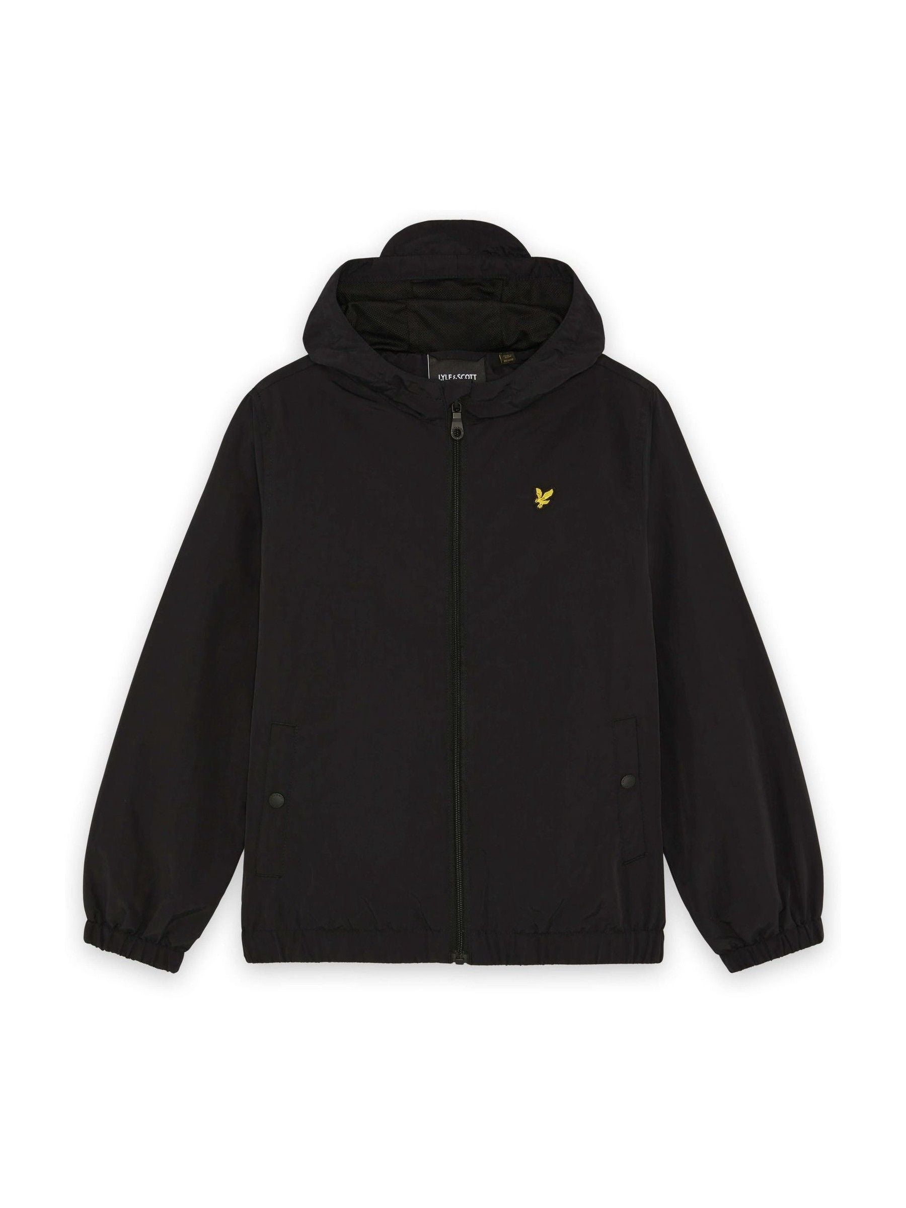 Dsiney Kidz - Lyle & Scott Black Zip Through Hooded Jacket image 5