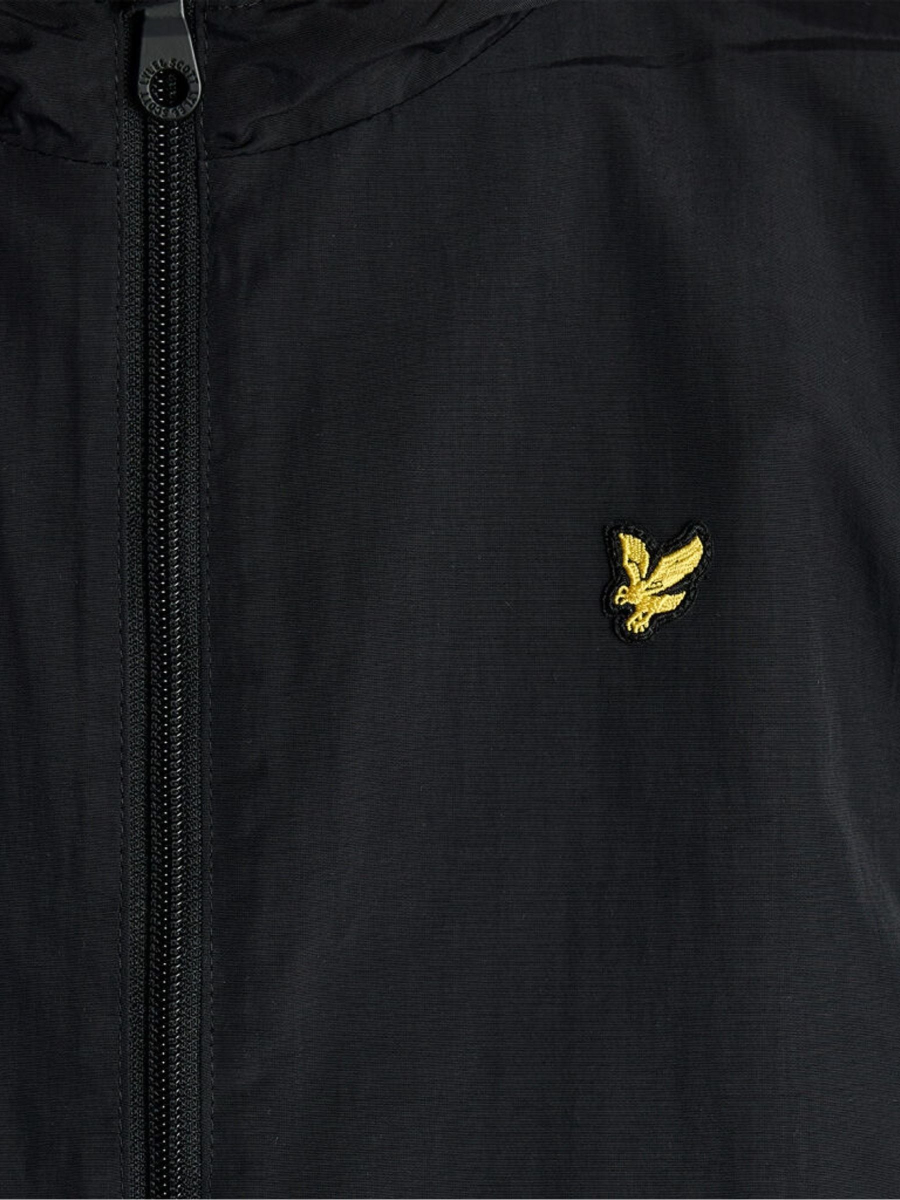 Dsiney Kidz - Lyle & Scott Black Zip Through Hooded Jacket image 6