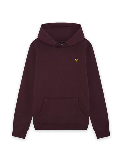 Dsiney Kidz - Lyle & Scott Red Brush Back Pullover Hoodie image 1