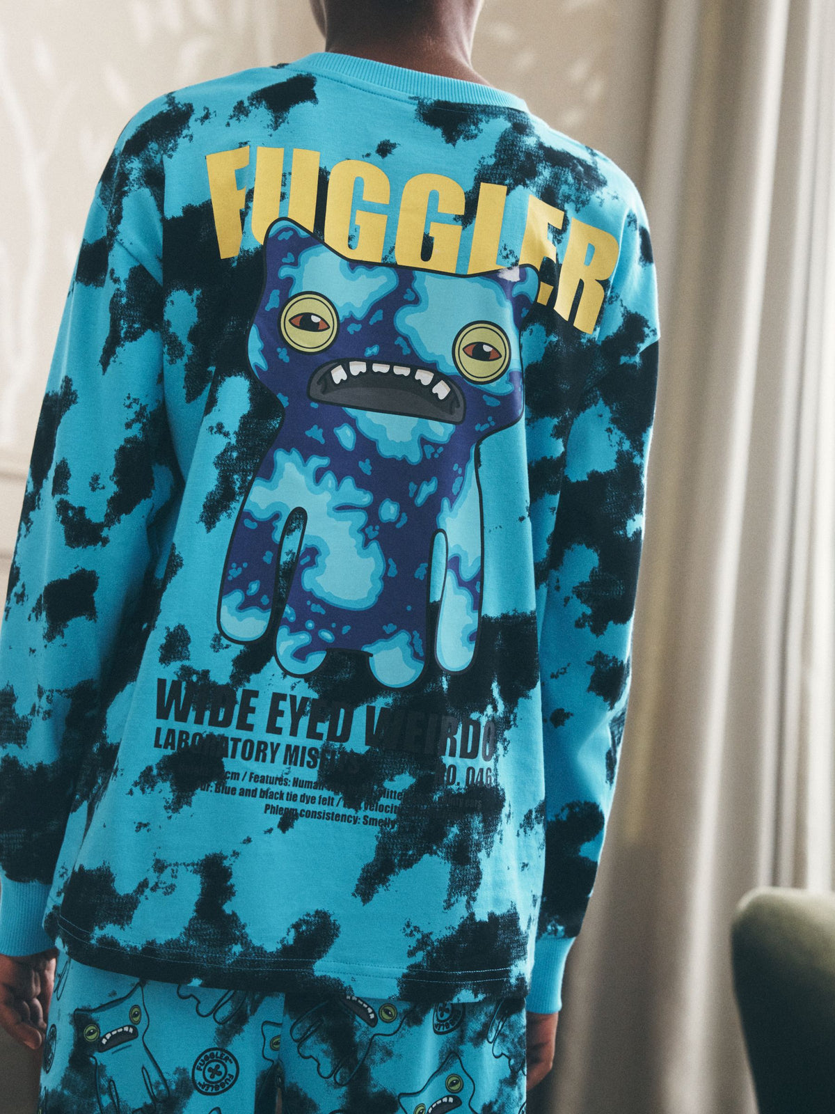 Blue Fuggler Long Sleeve Jogger Pyjamas (5-16yrs) - image 5