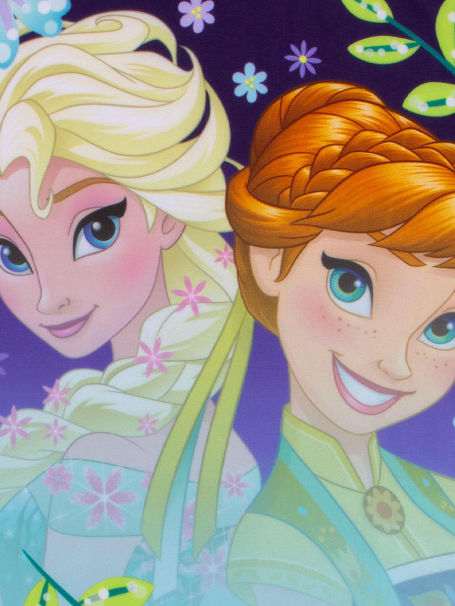 Character Blue Disney Frozen Elsa And Anna Long Sleeve Swimsuit image 3
