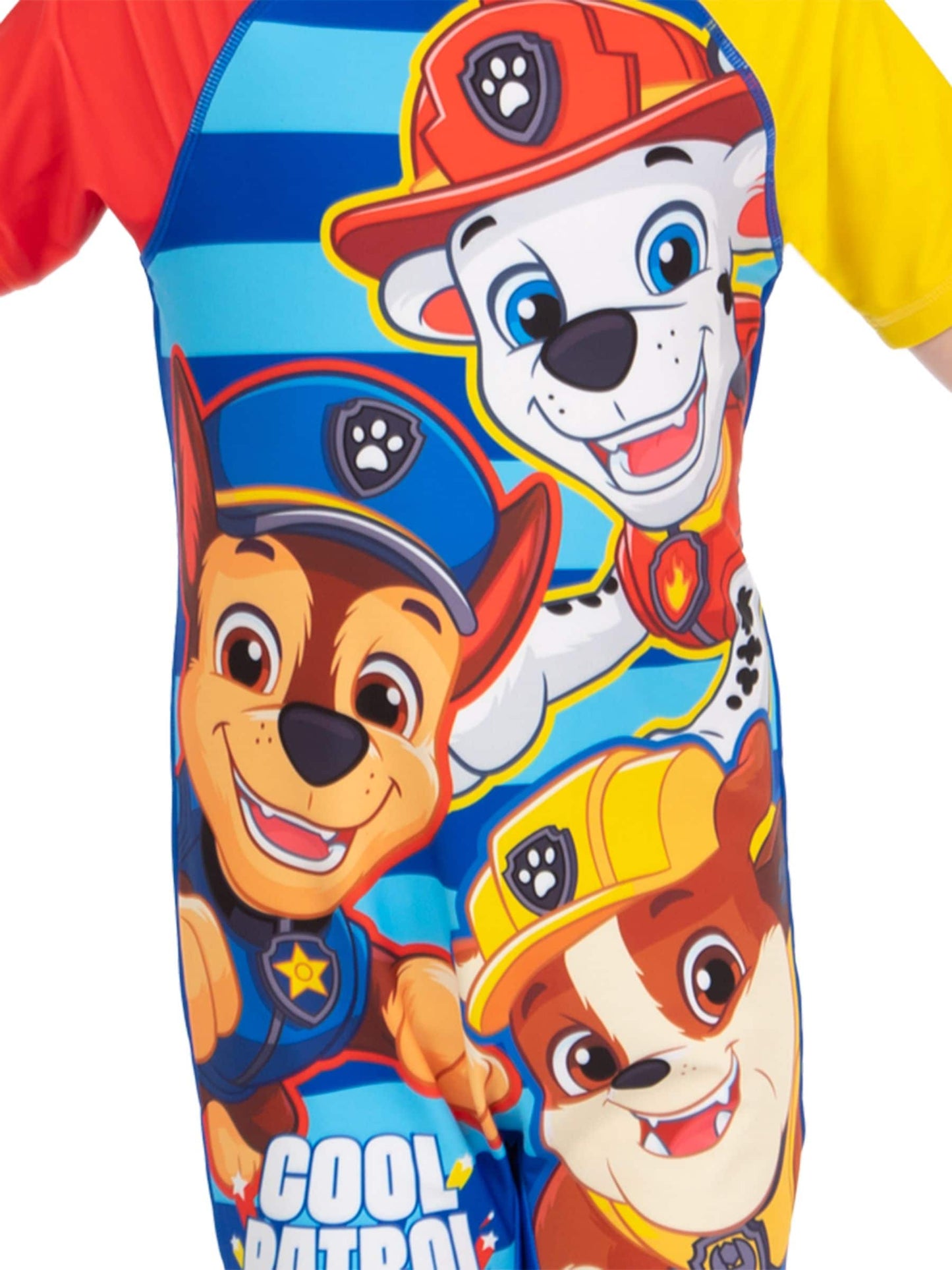 Character Blue PAW Patrol Chase, Rubble And Marshall Swimsuit image 7