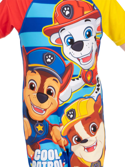 Character Blue PAW Patrol Chase, Rubble And Marshall Swimsuit image 7