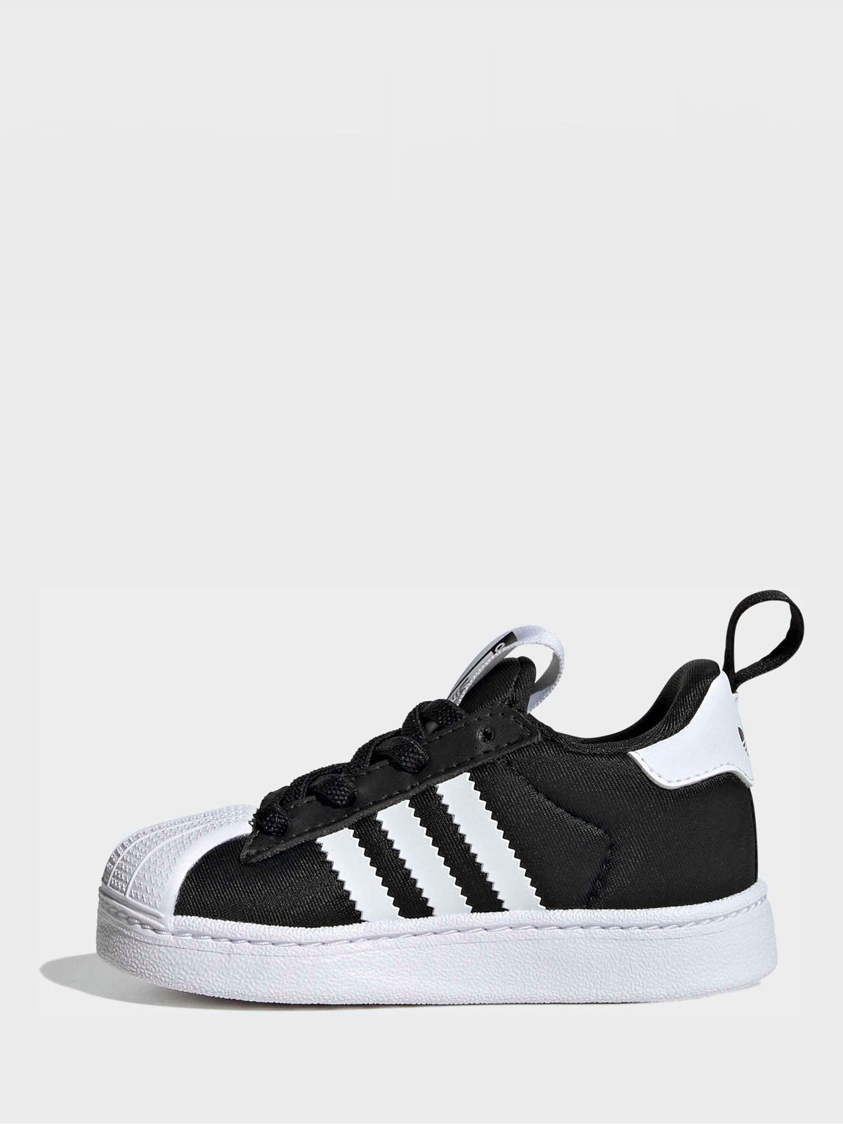 Dsiney Kidz - adidas Originals Black Superstar Quickon Younger Boys Trainers image 2