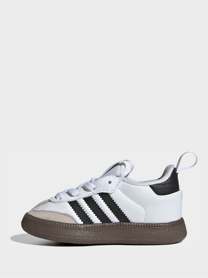 adidas Originals White Samba Quickon Trainers image 2