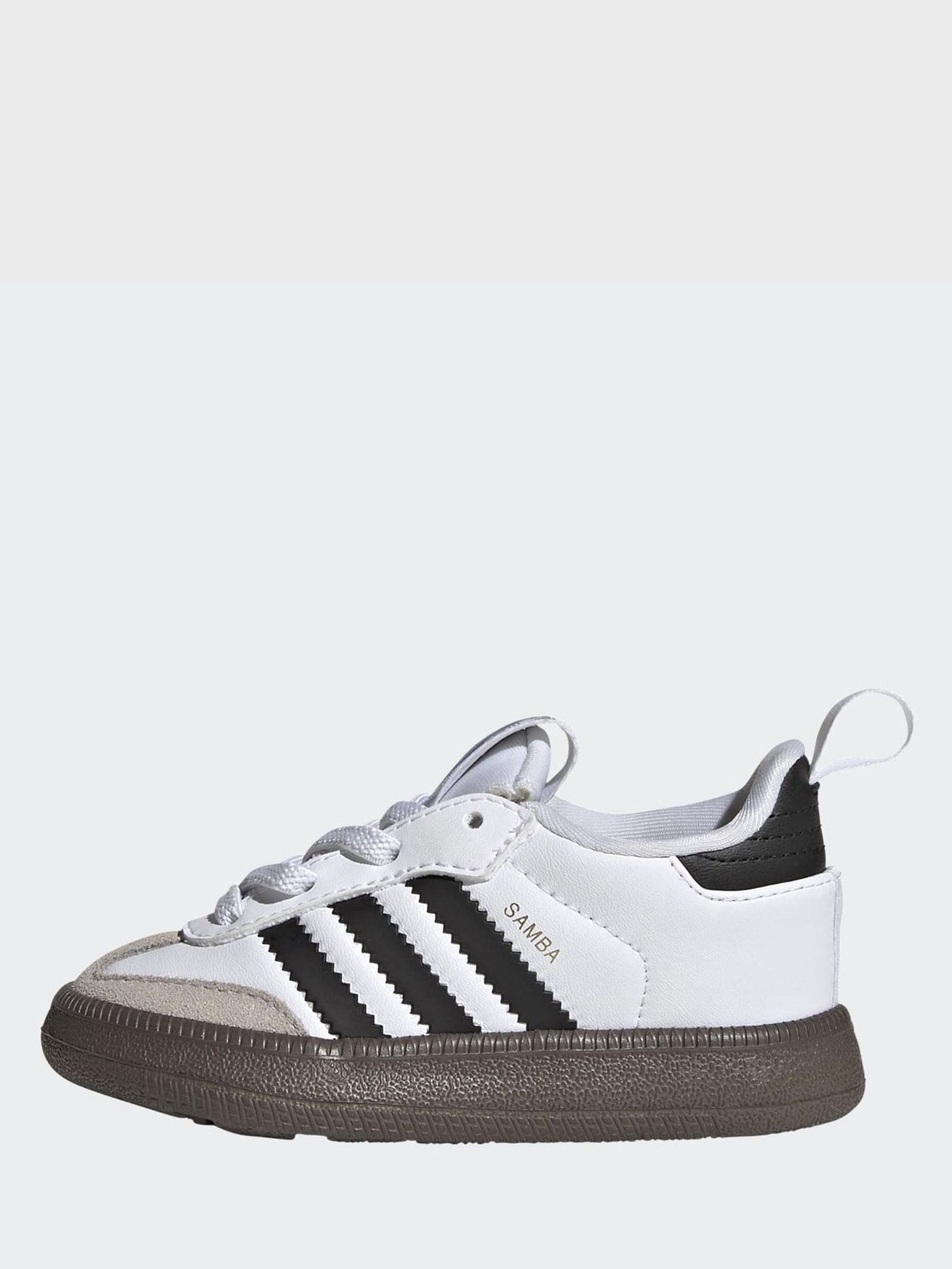 adidas Originals White Samba Quickon Trainers image 3