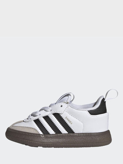 adidas Originals White Samba Quickon Trainers image 3