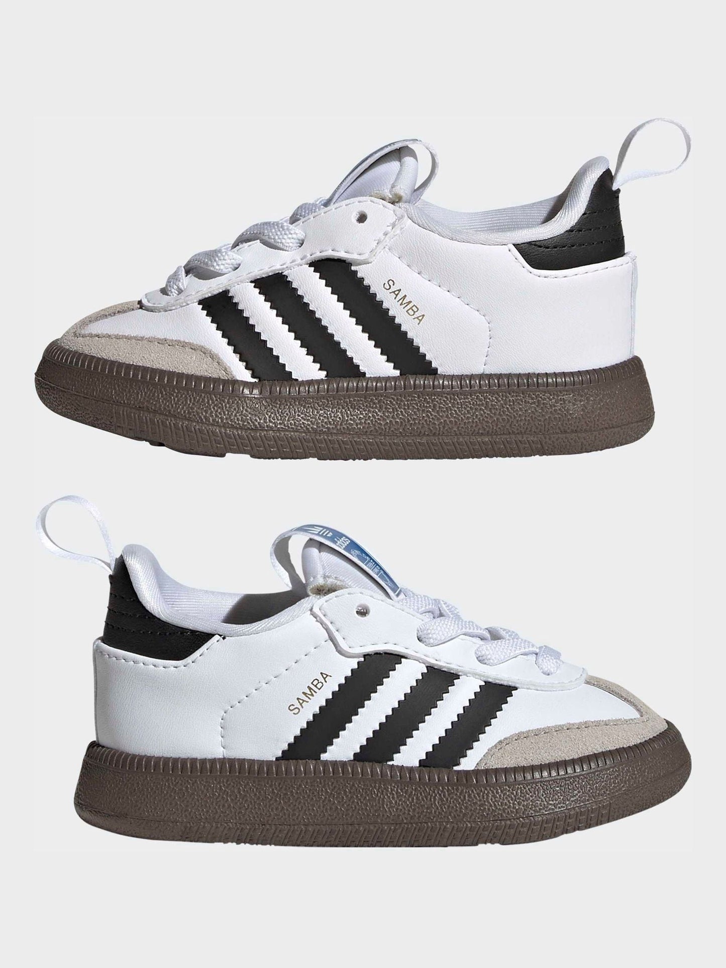 adidas Originals White Samba Quickon Trainers image 6