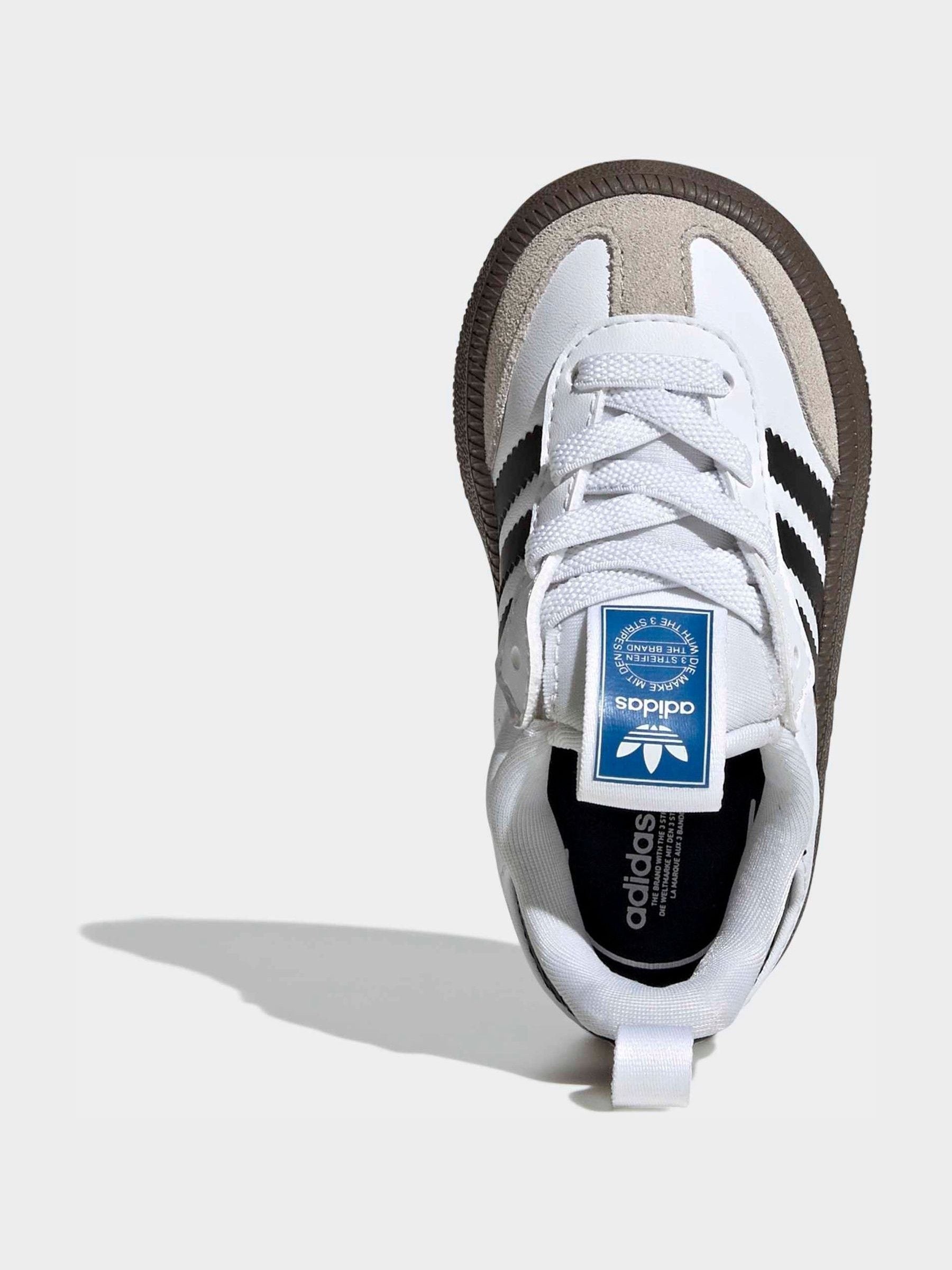 adidas Originals White Samba Quickon Trainers image 8