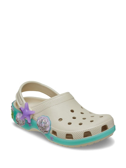 Crocs Cream Classic Sea Sparkle Clogs image 1