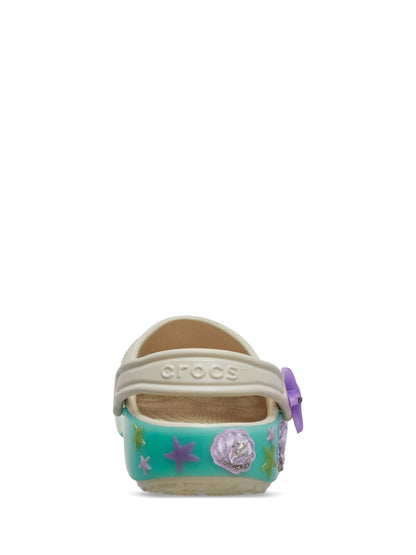 Crocs Cream Classic Sea Sparkle Clogs image 4