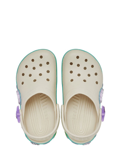 Crocs Cream Classic Sea Sparkle Clogs image 5