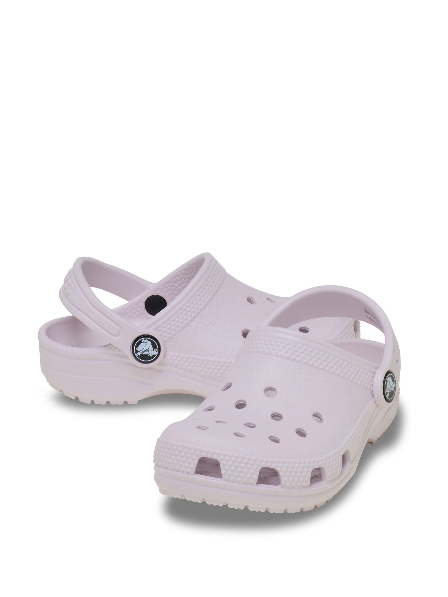 Crocs Purple Classic Toddler Clogs image 3