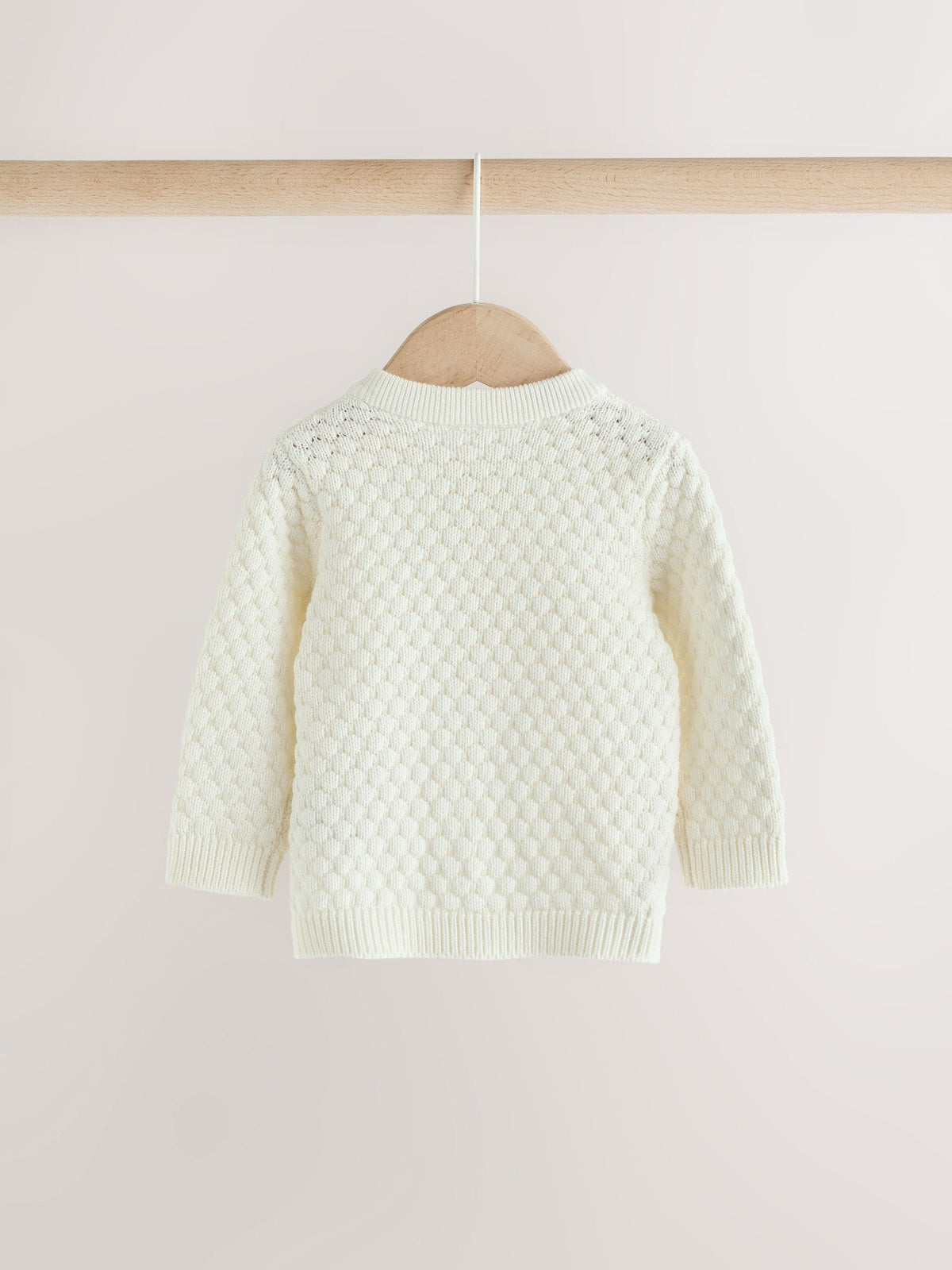 White Knitted Cardigan and Leggings Baby Set (0mths-2yrs) - image 5