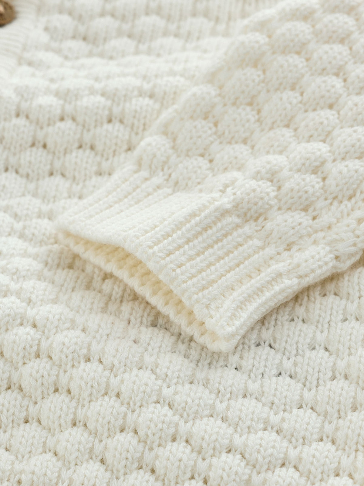 White Knitted Cardigan and Leggings Baby Set (0mths-2yrs) - image 8