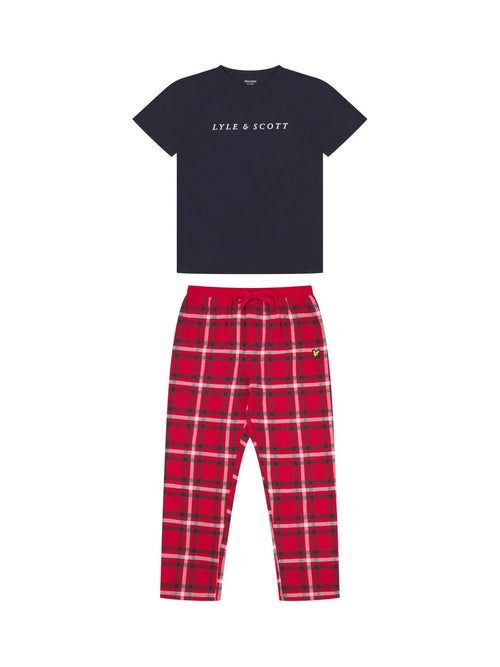 Lyle & Scott Red Healy Gifting Sleepset - image 1