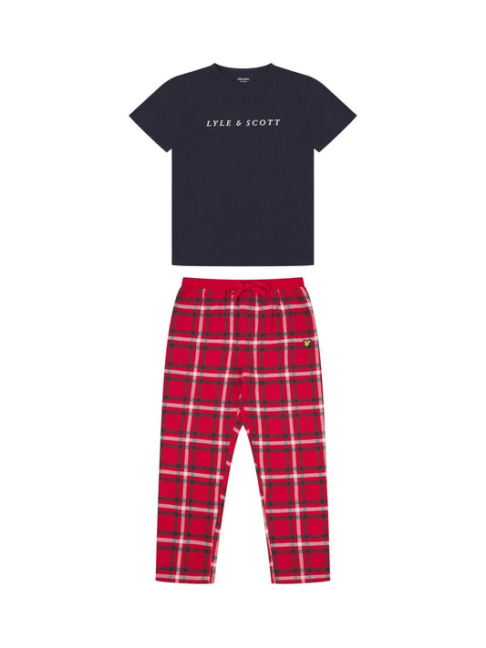 Lyle & Scott Red Healy Gifting Sleepset - image 1