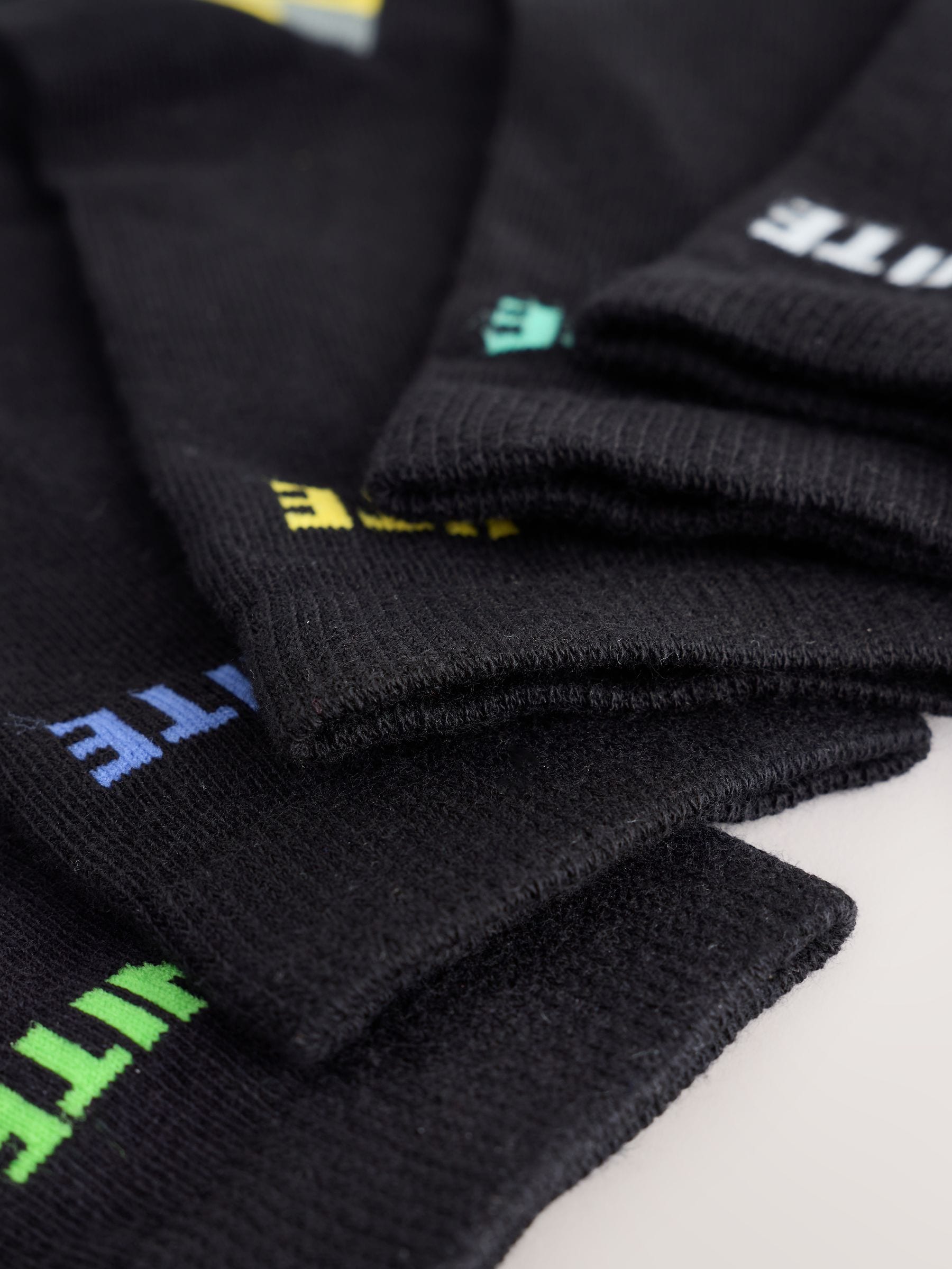 Dsiney Kidz - Fortnite Black Cotton Rich Socks 5 Pack image 3