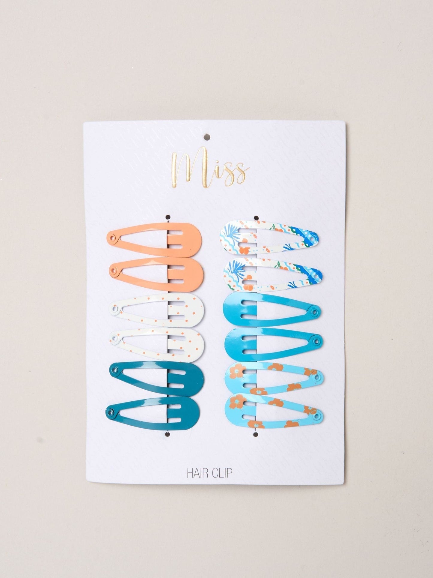 Dsiney Kidz - Miss Blue Scalloped Edge Dress And Matching Hair Clips Set image 5