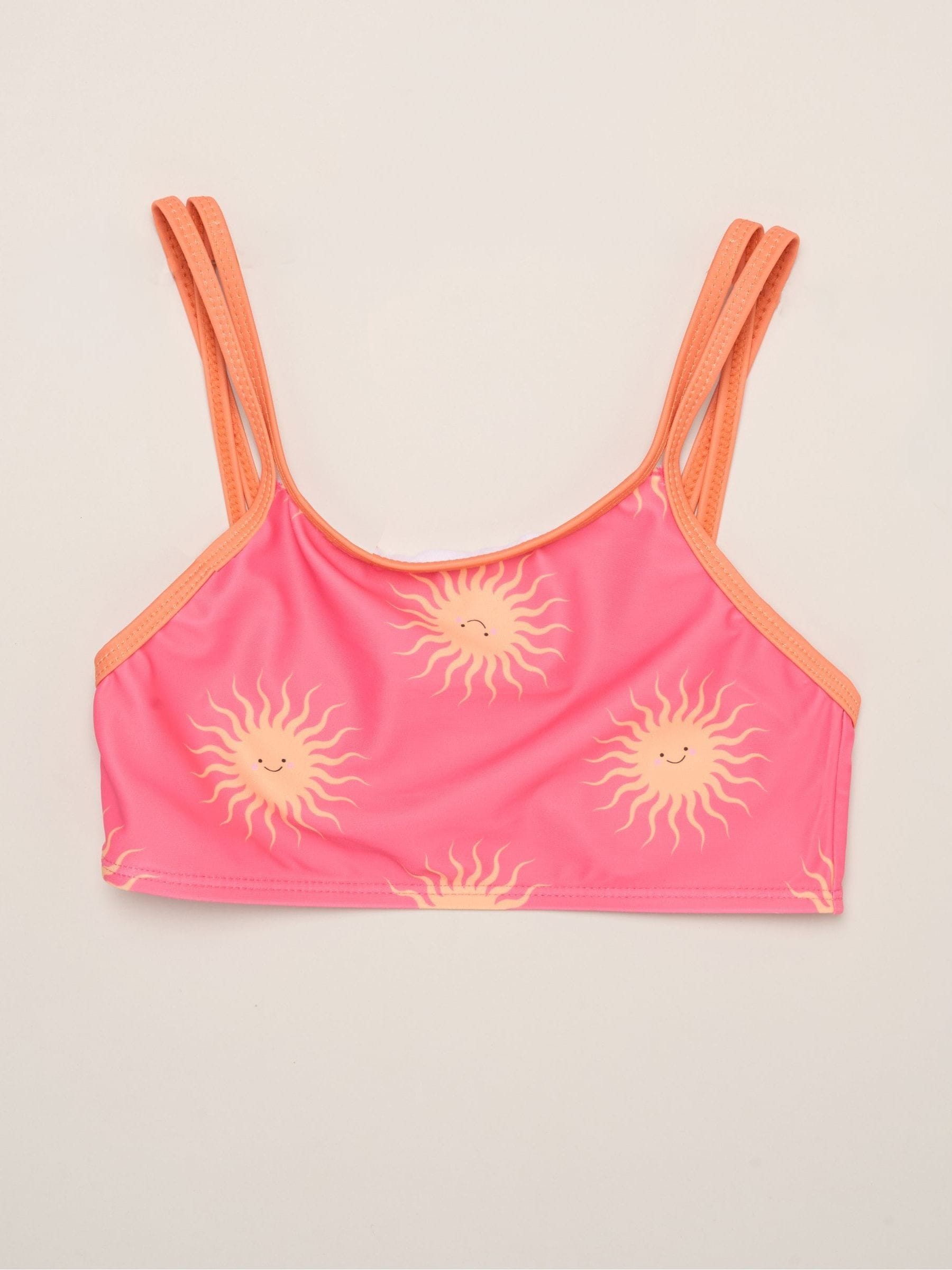 Miss Pink Sun Printed Bikini With Rash Guard image 4