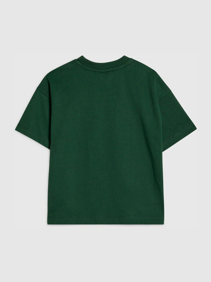 Dsiney Kidz - River Island Green Leopard Print T-Shirt image 2