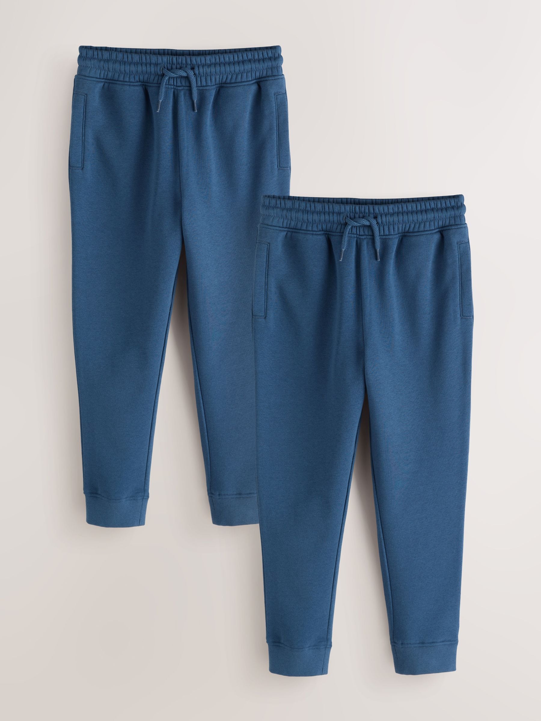 Dsiney Kidz - Blue Slim Fit Joggers 2 Pack (3-16yrs) image 1
