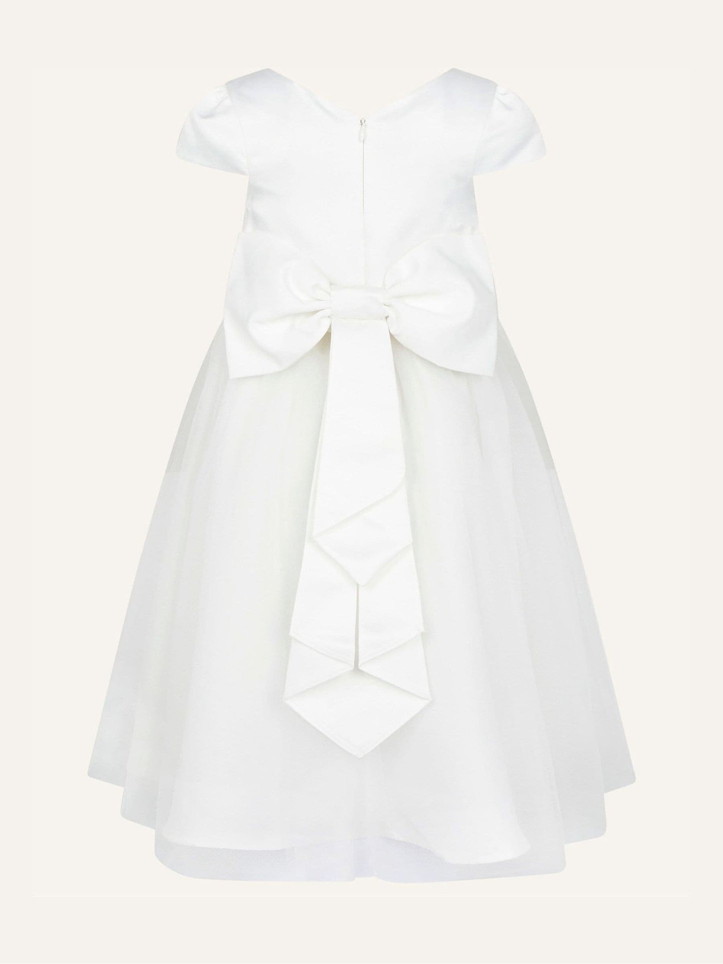 Monsoon Cream Tulle Bridesmaid Dress image 4