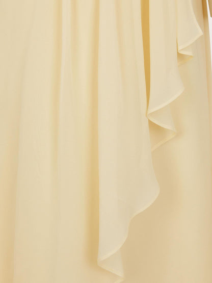 Monsoon Yellow Monsoon Indi Tie-Back Prom Dress image 6