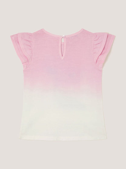 Monsoon Pink Mermaid Ombré T-Shirt image 2
