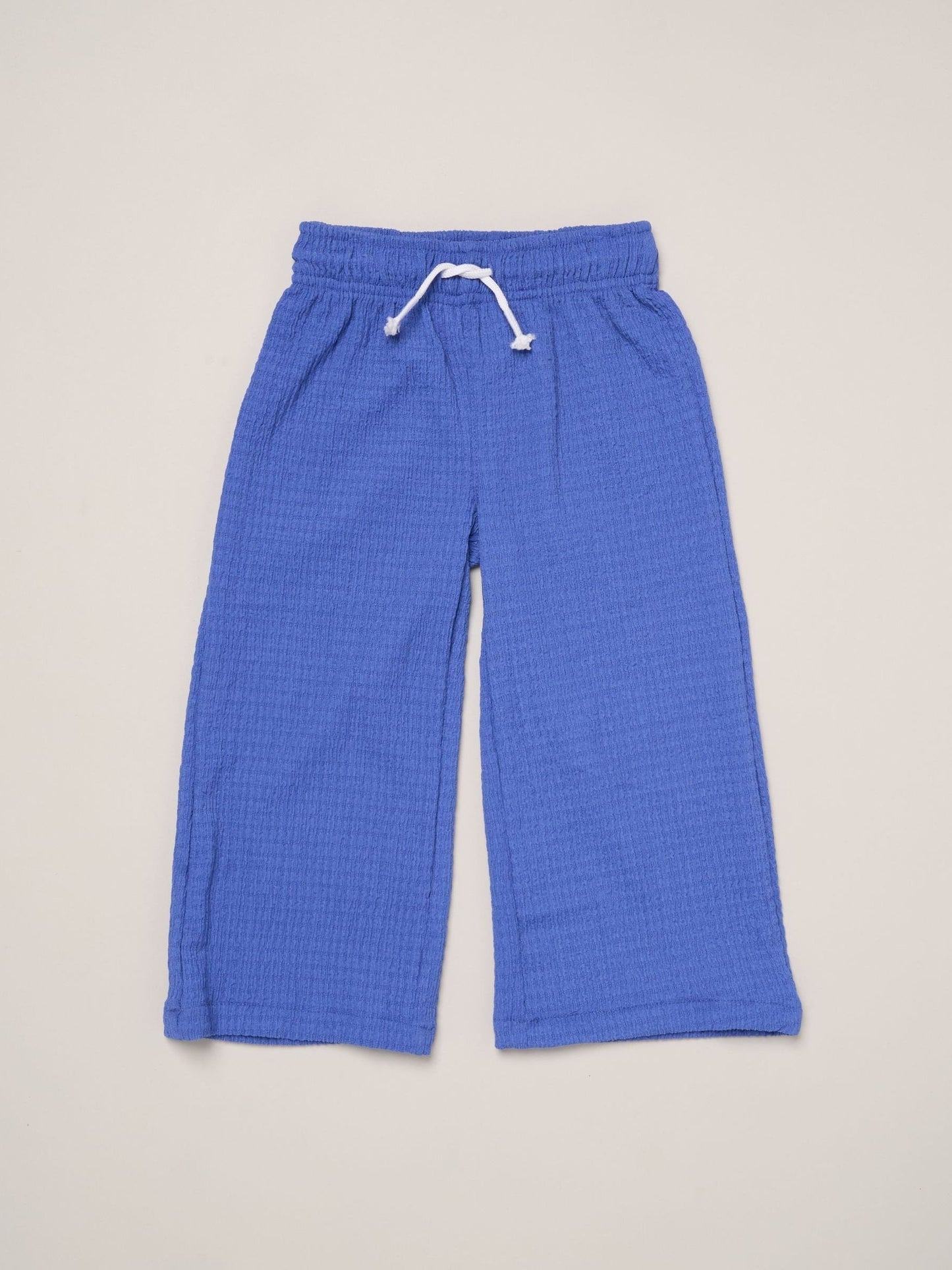 Miss Blue Lisbon Printed Ringer Tee And Wide-Leg Set image 4