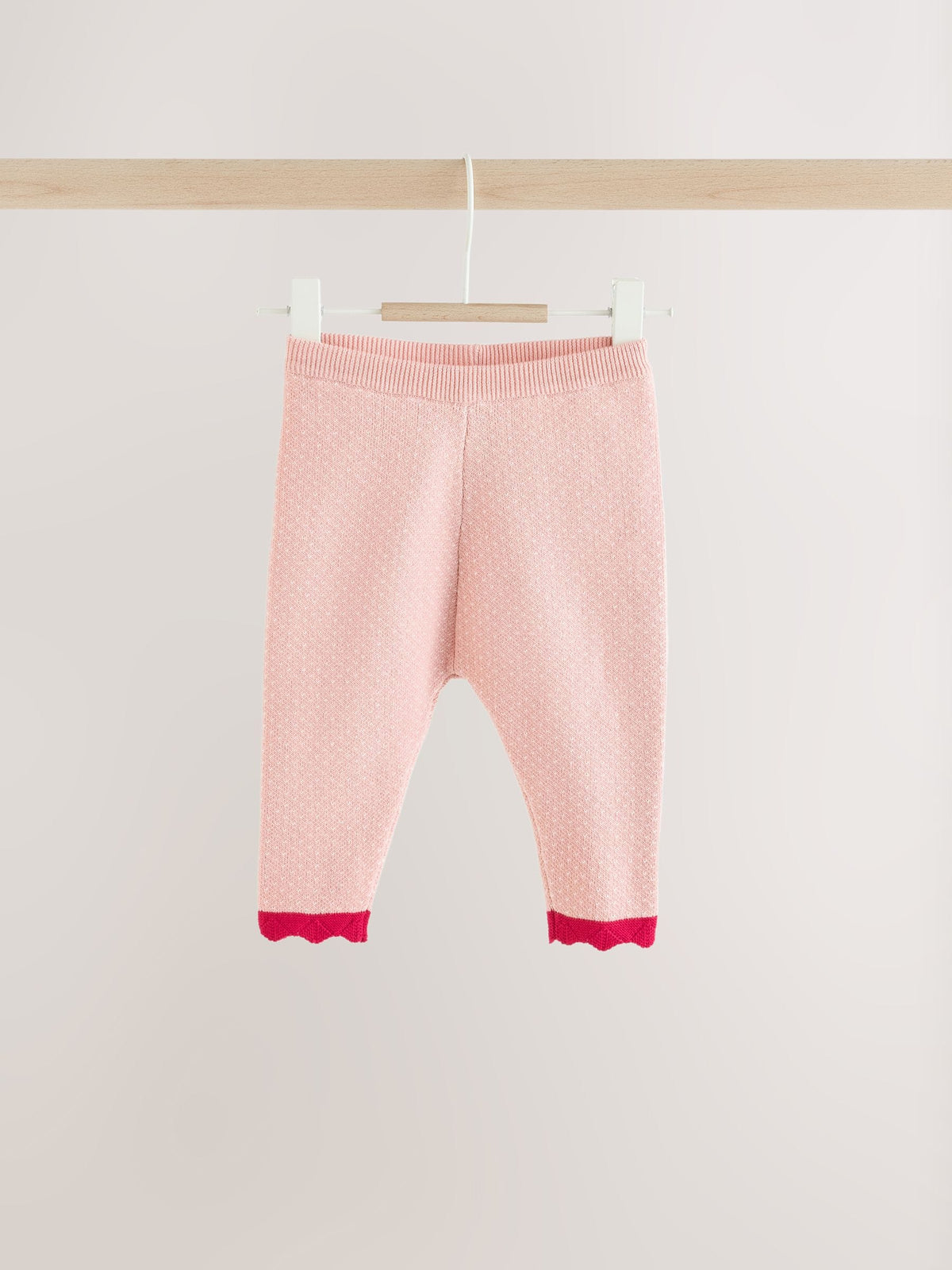 Pink Santa Knitted Baby Jumper and Leggings Set (0mths-2yrs) - image 7