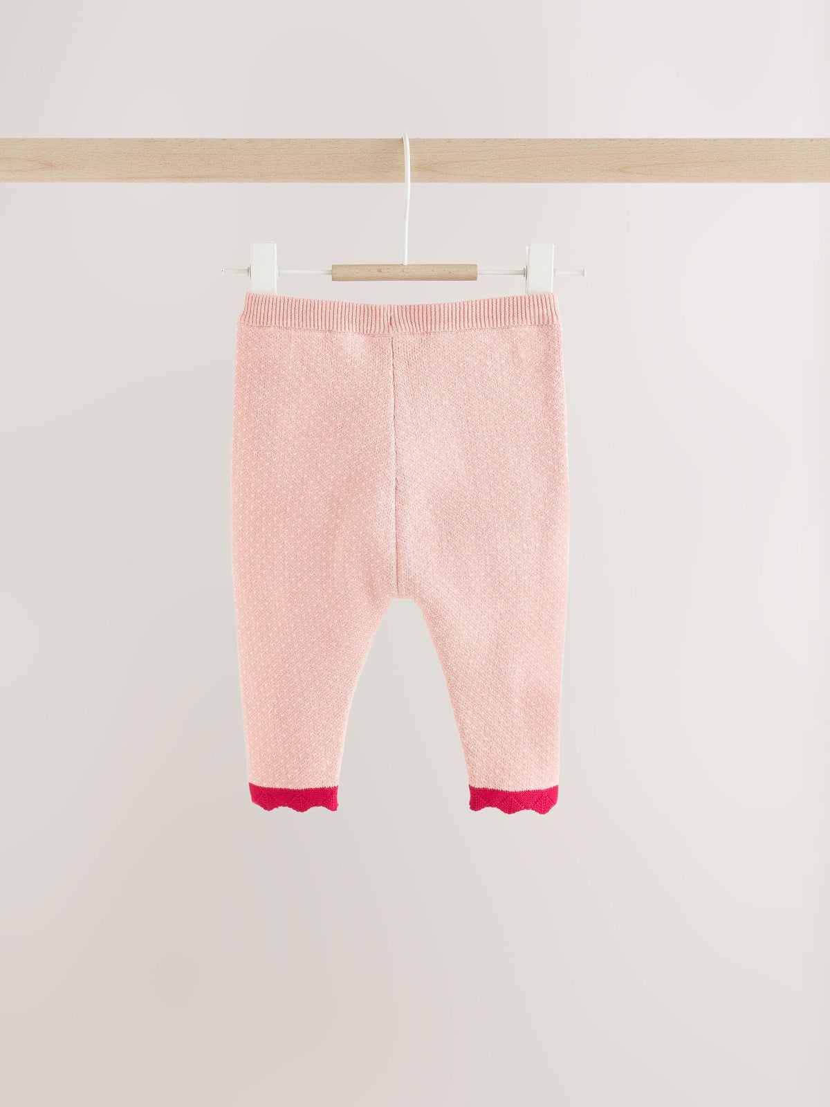 Pink Santa Knitted Baby Jumper and Leggings Set (0mths-2yrs) - image 9