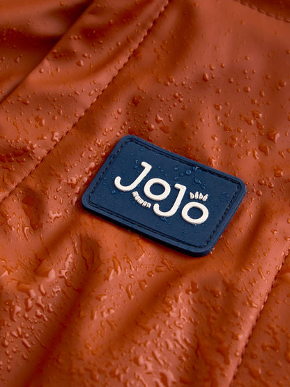 JoJo Maman Bébé Orange Fox Waterproof Fleece Lined Puddlesuit - image 5