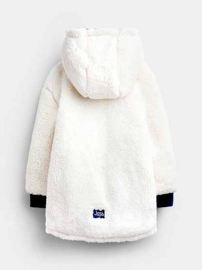 JoJo Maman Bébé Blue Racecar Reversible Cosy Lined Jacket - image 4
