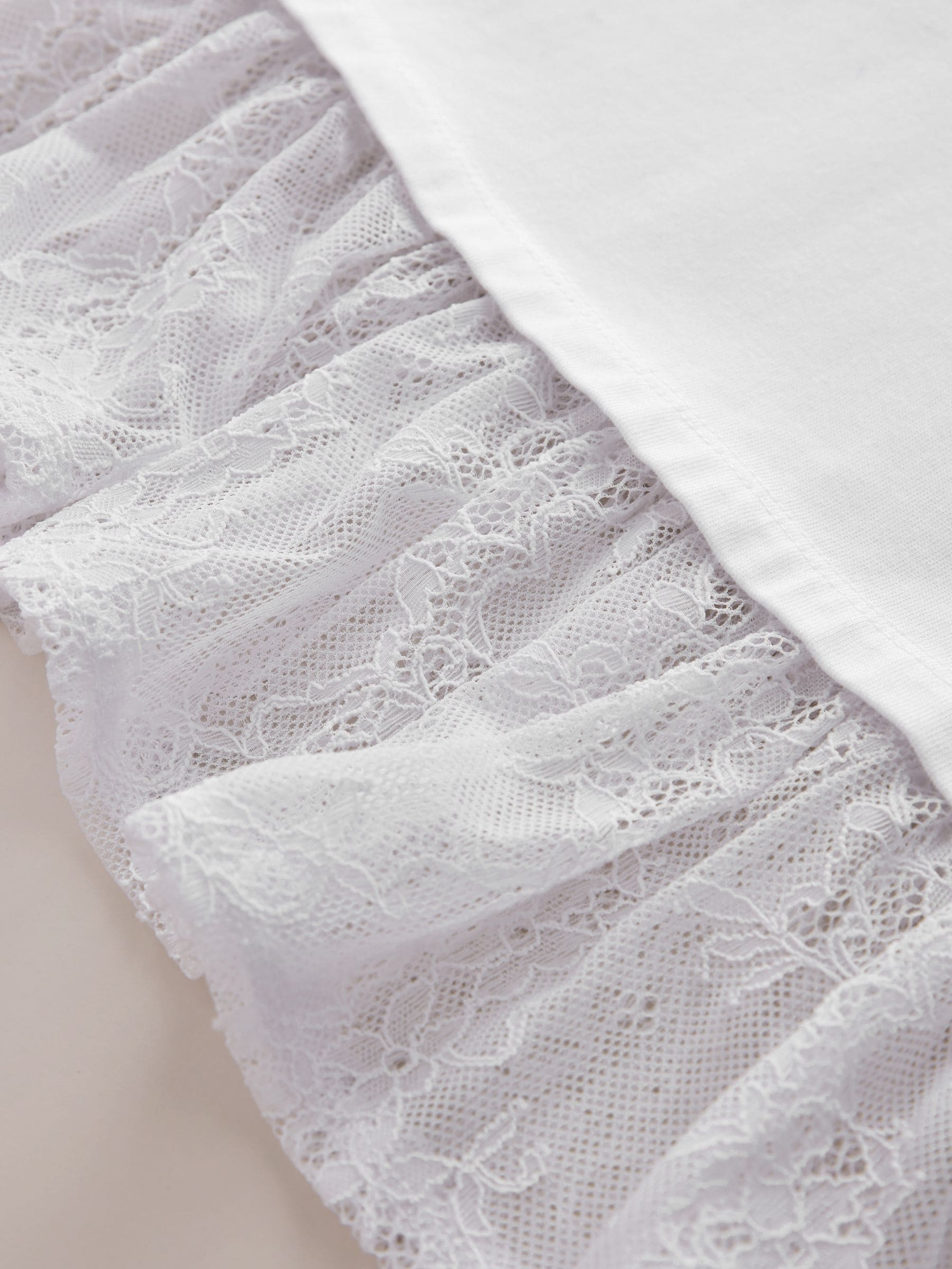 Dsiney Kidz - White Lace 2-In-1 T-Shirt Dress (3-16yrs) image 7