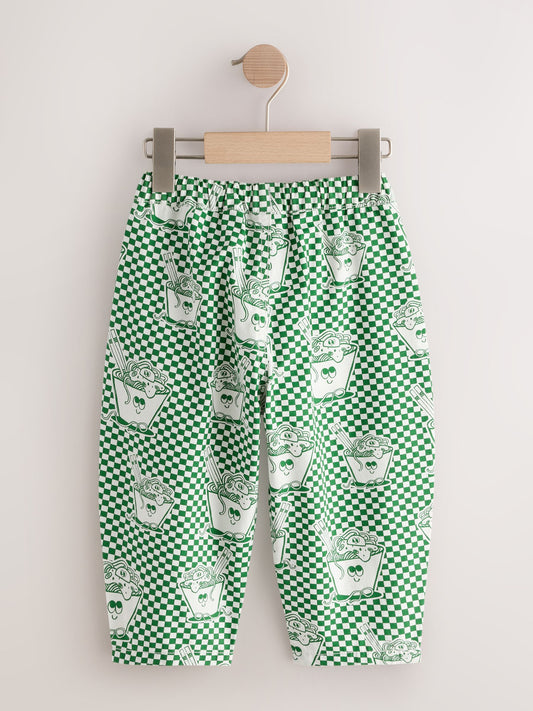 Dsiney Kidz - Green Noodle Barrel Pull On Trousers (3mths-7yrs) image 2