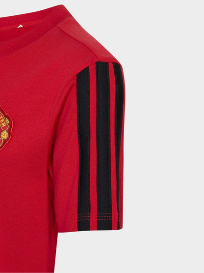 Dsiney Kidz - adidas Red Manchester United Kids T-Shirt image 3