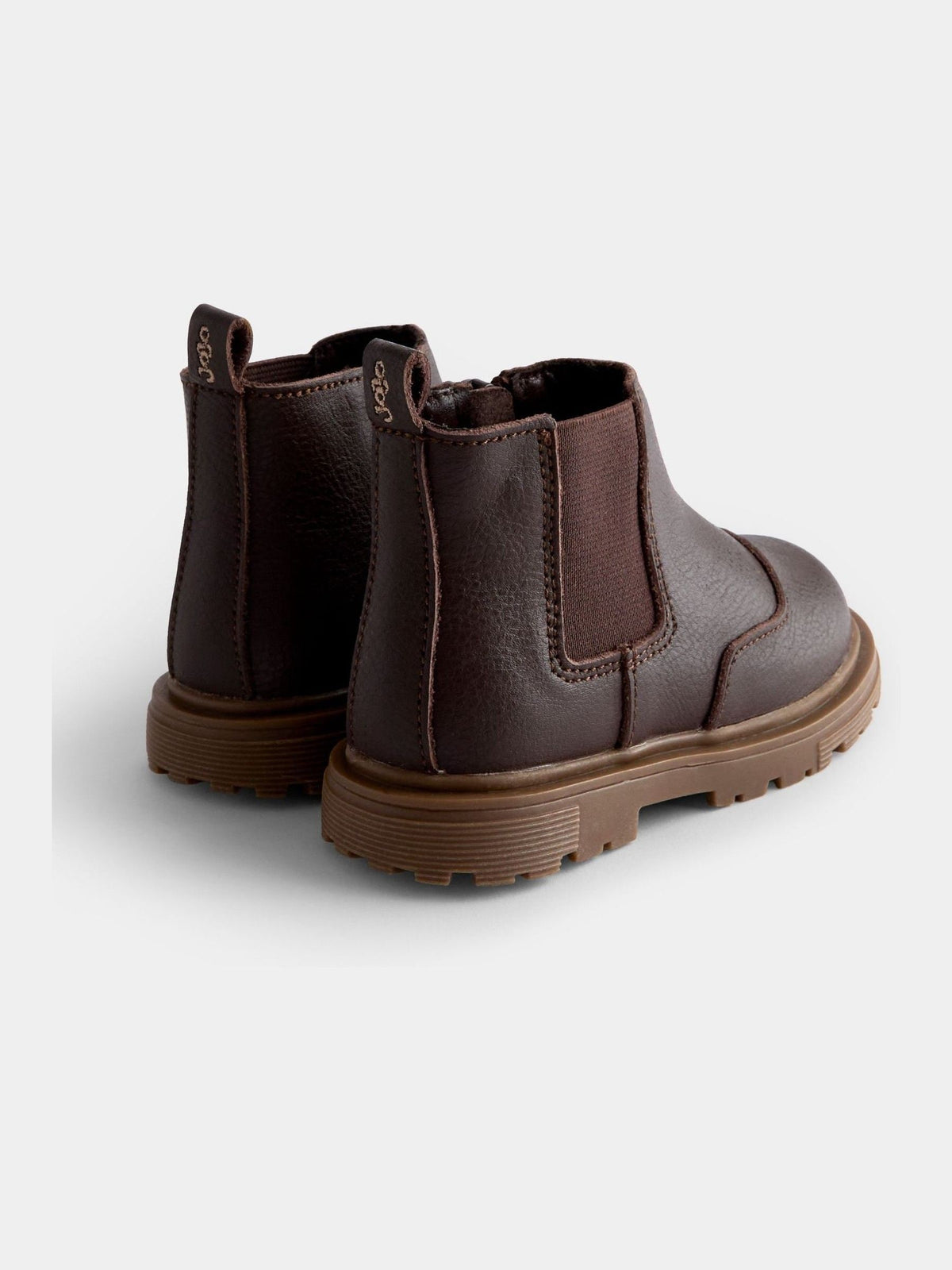 Dsiney Kidz - JoJo Maman Bébé Dark Brown Chelsea Boots image 2